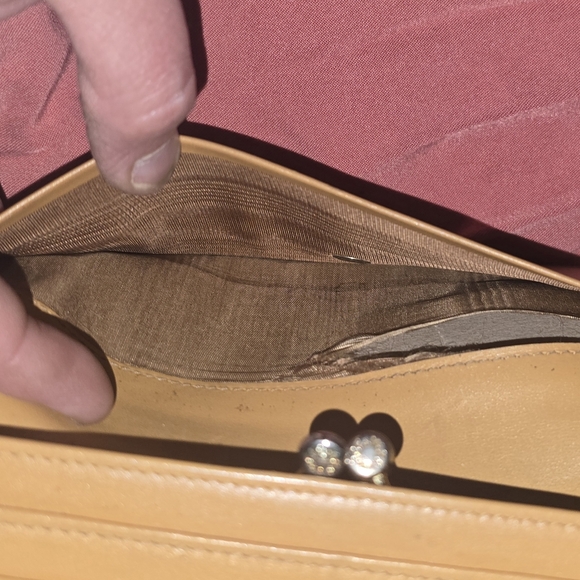 *REHAB* Vintage Celine Macadam Long Wallet With A Gaguchi Clasp - Picture 9 of 14